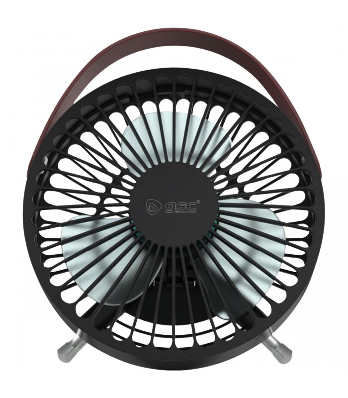 Mini ventilador Sobremesa Tapri USB 5W Negro