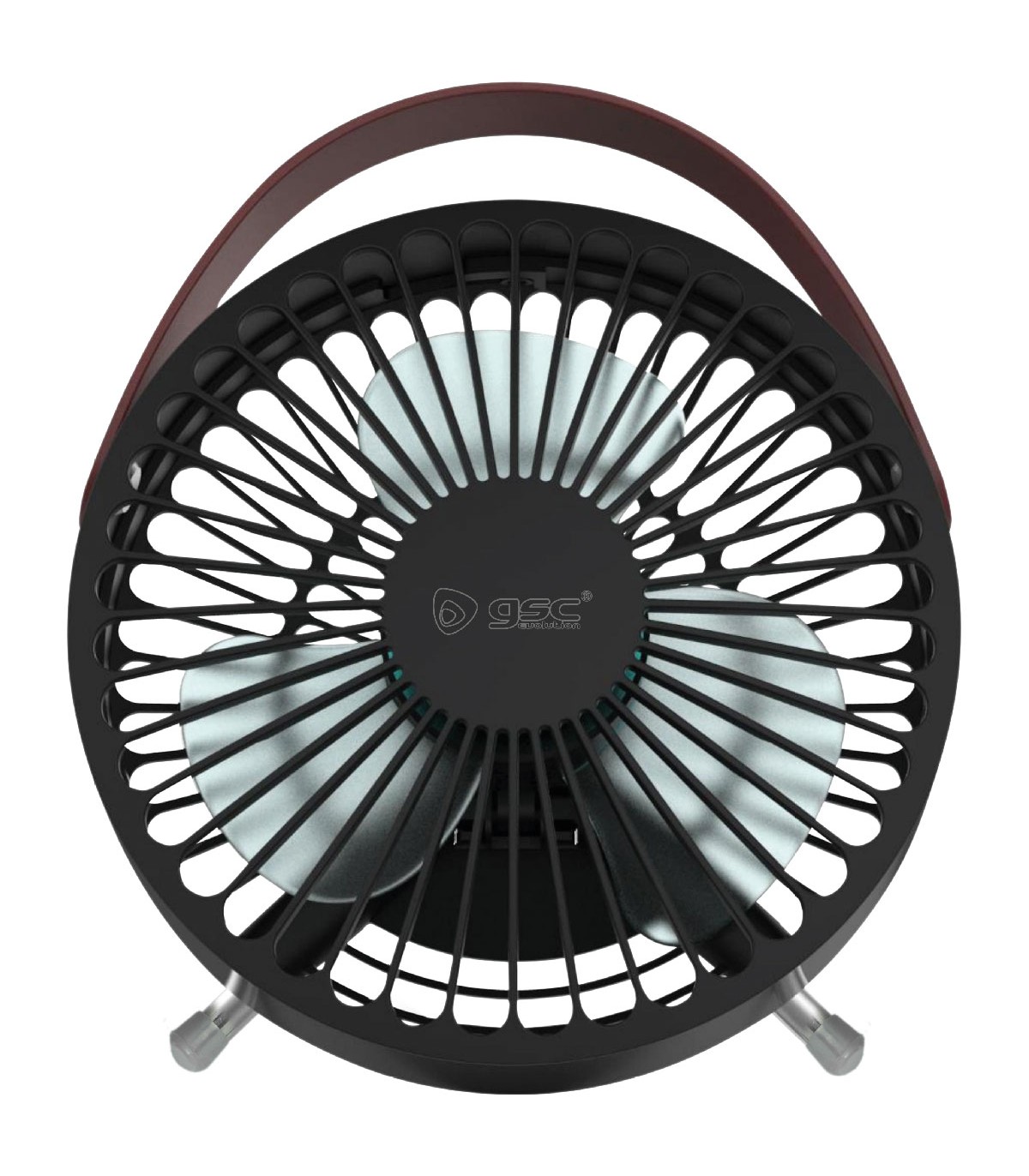 Mini ventilador Sobremesa Tapri USB 5W Negro