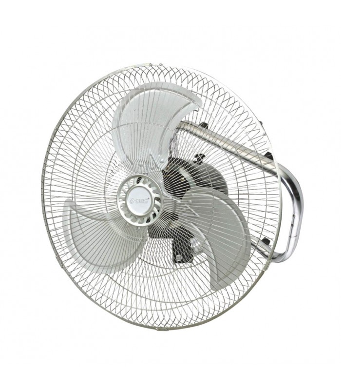 Ventilador Metálico Sassela 3en1 70W 50cm Cromo/Negro