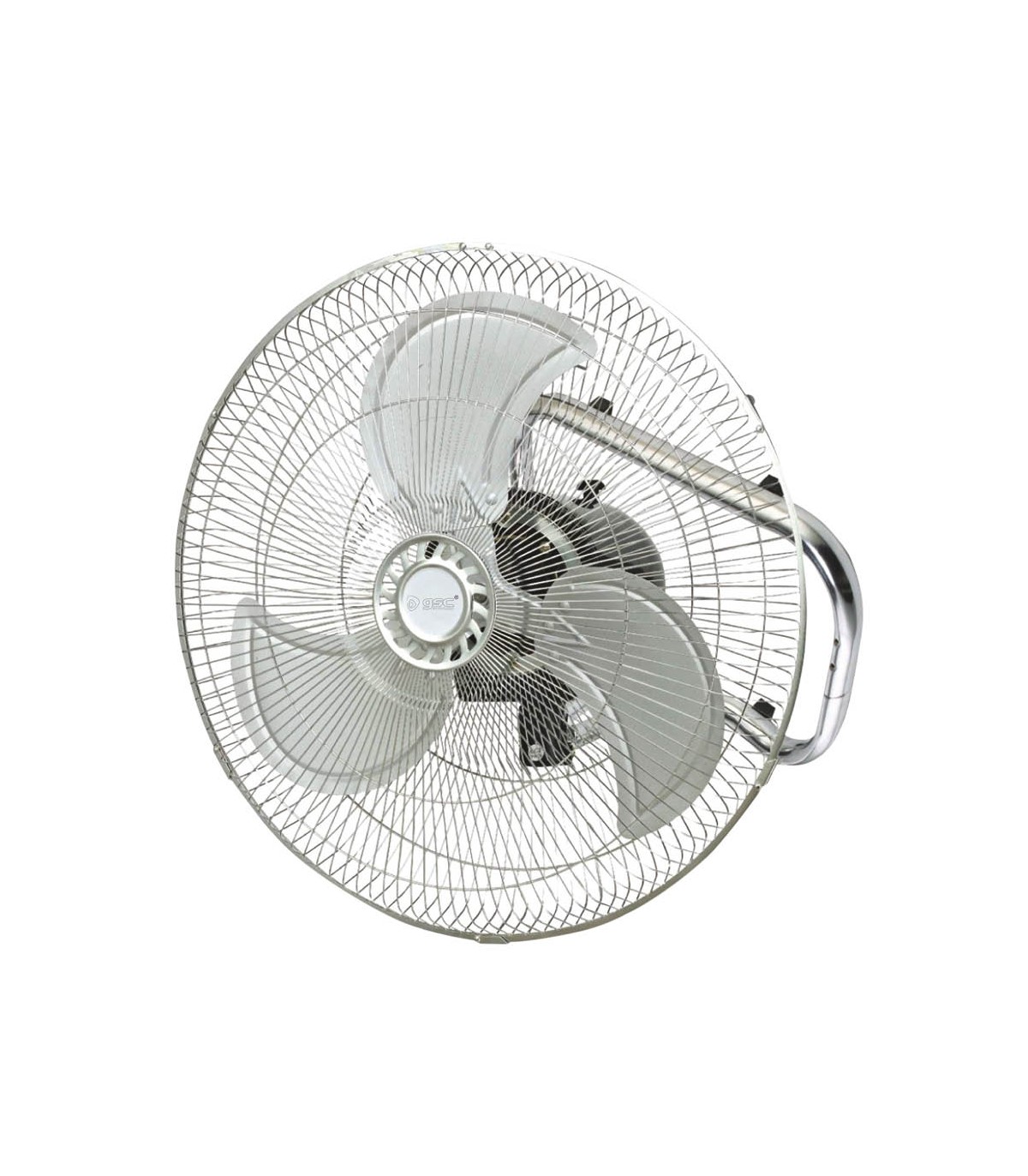 Ventilador Metálico Sassela 3en1 70W 50cm Cromo/Negro