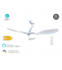 Ventilador Barsat APP DC 18W 2650Lm 3 Aspas Blanco