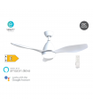 Ventilador Barsat APP DC 18W 2650Lm 3 Aspas Blanco