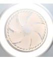Ventilador Bhoor DC 72W 3865Lm 7 Aspas Blanco CCT