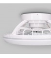Ventilador Bhoor DC 72W 3865Lm 7 Aspas Blanco CCT