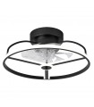 Ventilador Bora DC 60W 5100Lm 8 Aspas Negro CCT