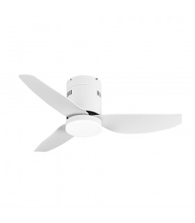 Ventilador Borax Blanco DC 20W 2350Lm 3 Aspas Blanco CCT