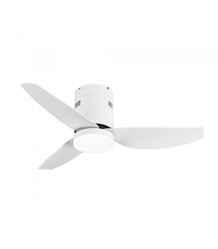 Ventilador Borax Blanco DC 20W 2350Lm 3 Aspas Blanco CCT