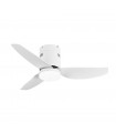 Ventilador Borax Blanco DC 20W 2350Lm 3 Aspas Blanco CCT