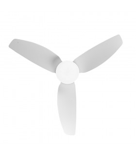 Ventilador Borax Blanco DC 20W 2350Lm 3 Aspas Blanco CCT