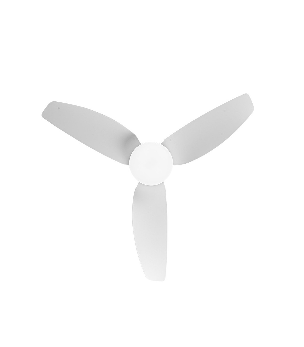 Ventilador Borax Blanco DC 20W 2350Lm 3 Aspas Blanco CCT
