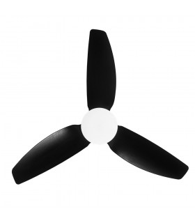 Ventilador Borax Negro DC 20W 2350Lm 3 Aspas Negro CCT