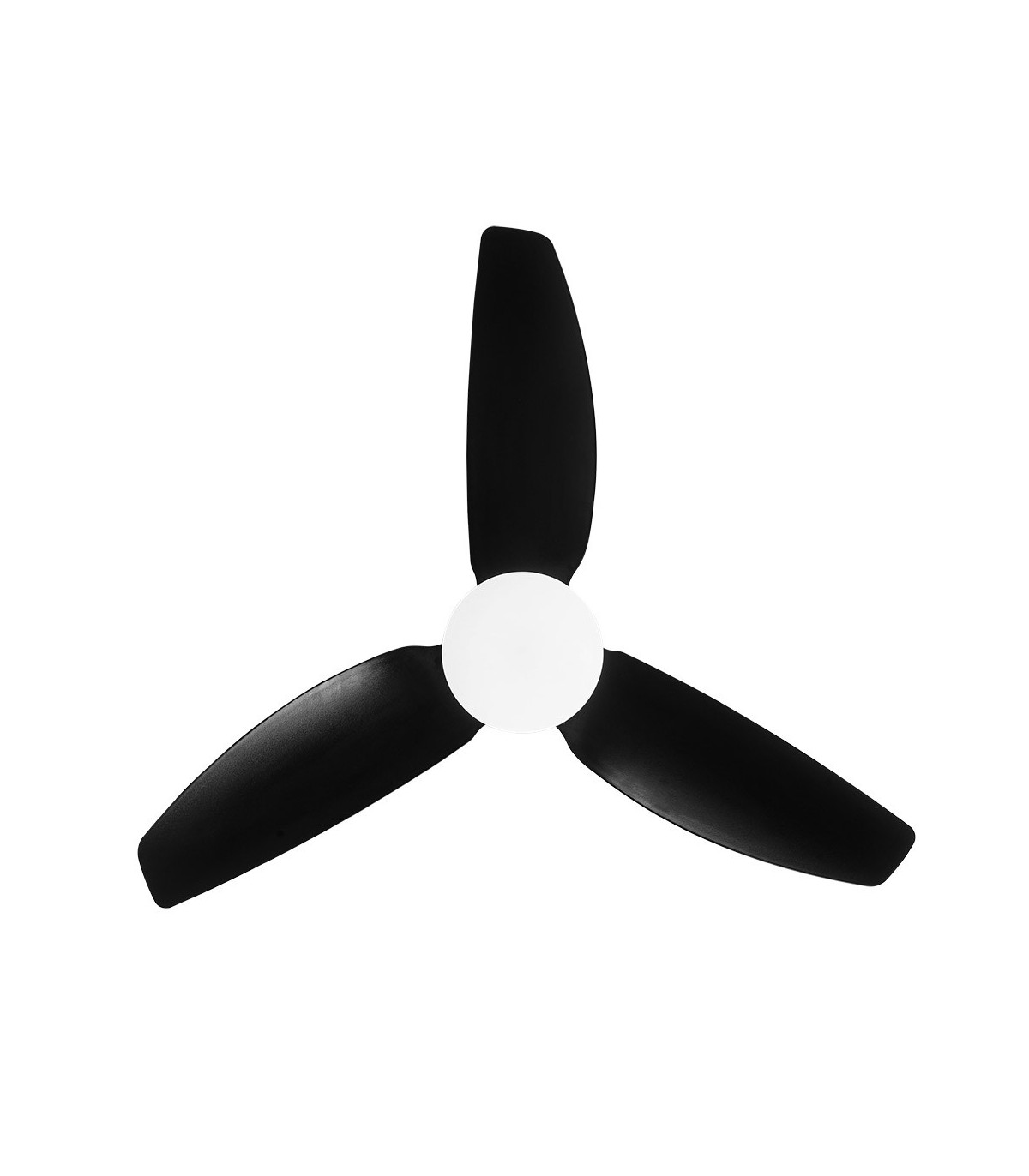 Ventilador Borax Negro DC 20W 2350Lm 3 Aspas Negro CCT