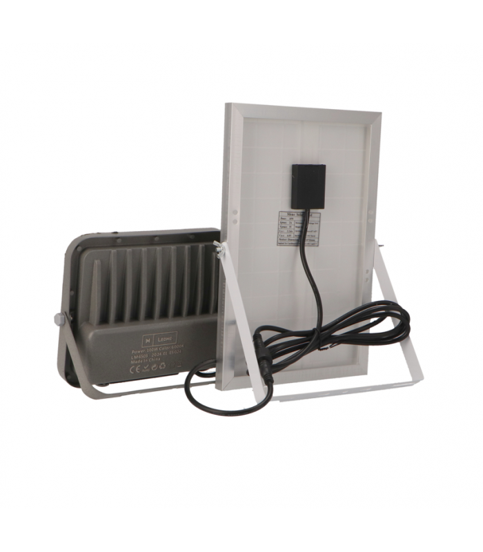 Proyector Led Solar Milan 100W/10W 1000Lm IP65