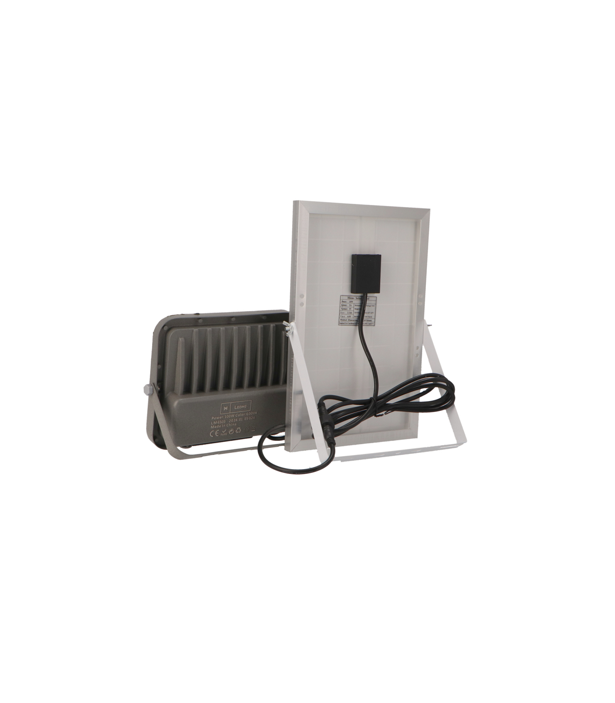 Proyector Led Solar Milan 100W/10W 1000Lm IP65