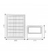 Proyector Led Solar Milan 100W/10W 1000Lm IP65