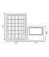 Proyector Led Solar Milan 200W/20W 2800Lm IP65