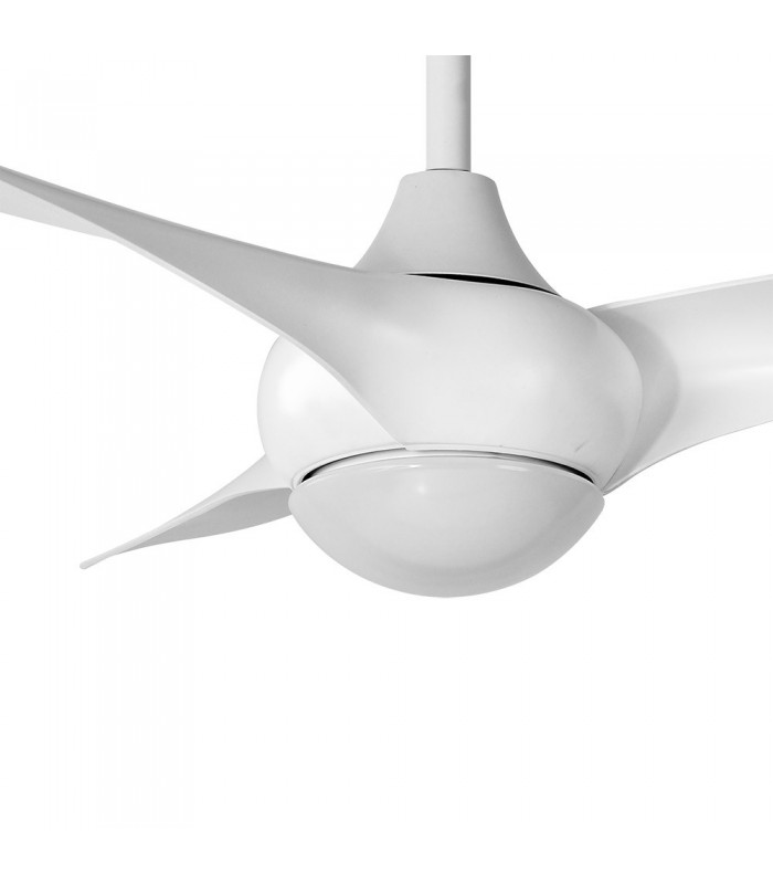 Ventilador Canea Blanco DC 24W 2424Lm 3 Aspas Blanco CCT