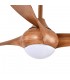 Ventilador Canea Marrón DC 24W 2424Lm 3 Aspas Marrón CCT