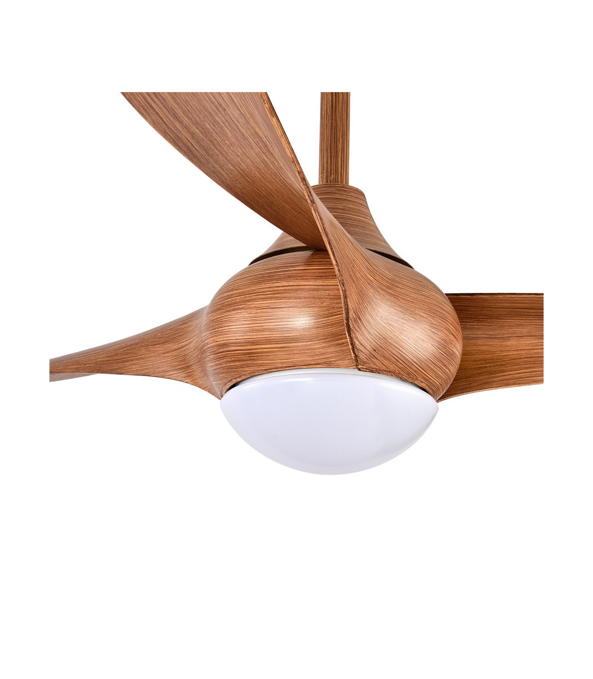 Ventilador Canea Marrón DC 24W 2424Lm 3 Aspas Marrón CCT