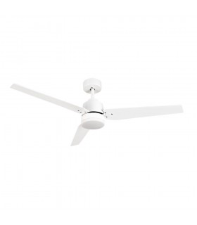 Ventilador de Techo CAPTUS Blanco DC 22W 2180Lm 3 Aspas Blanco/Haya CCT