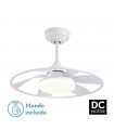 Ventilador Celsius Blanco DC 26W 2950Lm 6 Aspas CCT