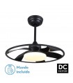 Ventilador Celsius Negro DC 26W 2950Lm 6 Aspas CCT