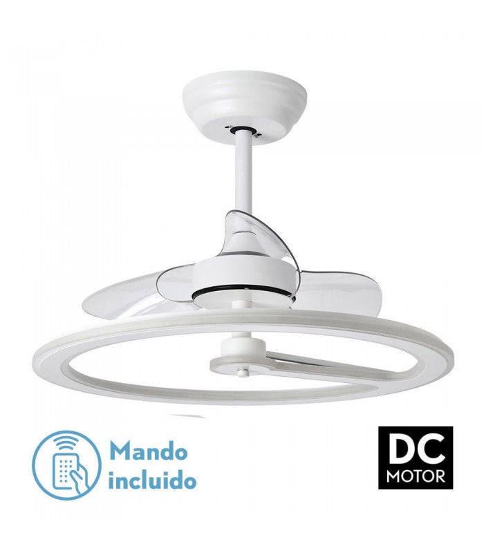 Ventilador Chom Blanco DC 110W 9350Lm 3 Aspas CCT