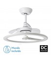 Ventilador Chom Blanco DC 110W 9350Lm 3 Aspas CCT