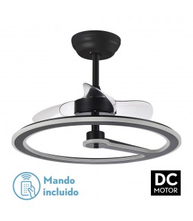 Ventilador Chom Negro DC 110W 9350Lm 3 Aspas CCT