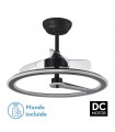 Ventilador Chom Negro DC 110W 9350Lm 3 Aspas CCT