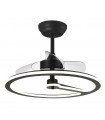 Ventilador Chom Negro DC 110W 9350Lm 3 Aspas CCT