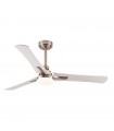 Ventilador Coro Níquel DC 22W 2180Lm 3 Aspas Blanco/Haya CCT