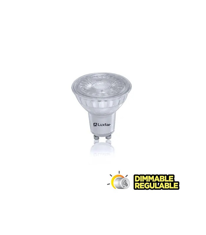 Dicroica Led GU10 Luxtar 6W 580Lm 38º Regulable