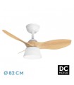 Ventilador Cubico Blanco DC 36W 2680Lm 3 Aspas Haya CCT