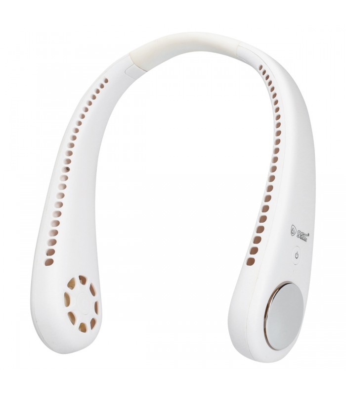 Ventilador de cuello Salaro USB recargable Blanco