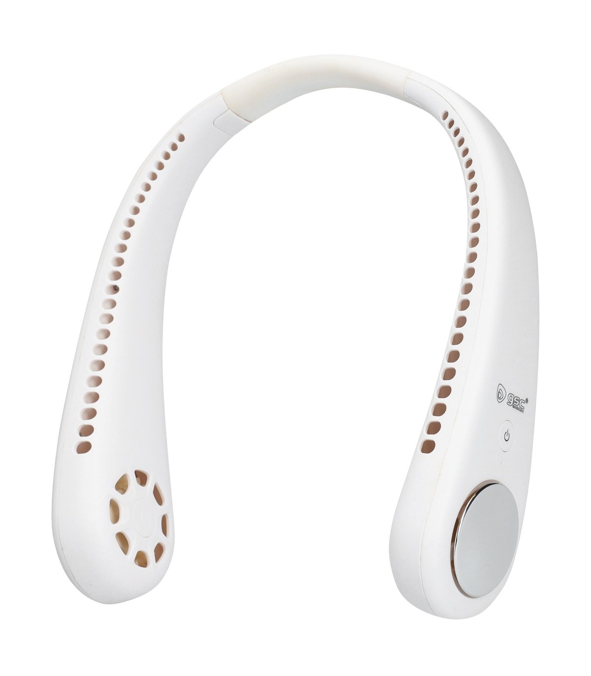 Ventilador de cuello Salaro USB recargable Blanco