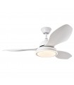 Ventilador Datoo Blanco DC 48W 4080Lm 3 Aspas Blanco CCT