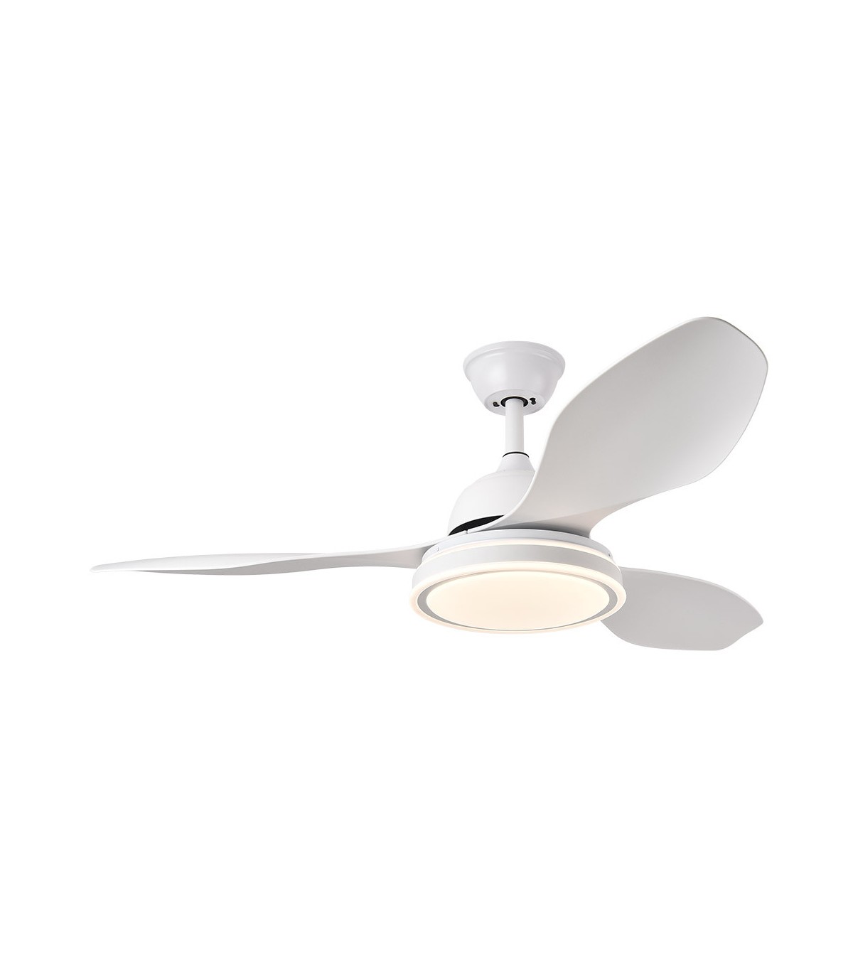 Ventilador Datoo Blanco DC 48W 4080Lm 3 Aspas Blanco CCT