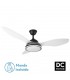 Ventilador Datoo Negro DC 48W 4080Lm 3 Aspas Blanco CCT
