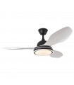 Ventilador Datoo Negro DC 48W 4080Lm 3 Aspas Blanco CCT