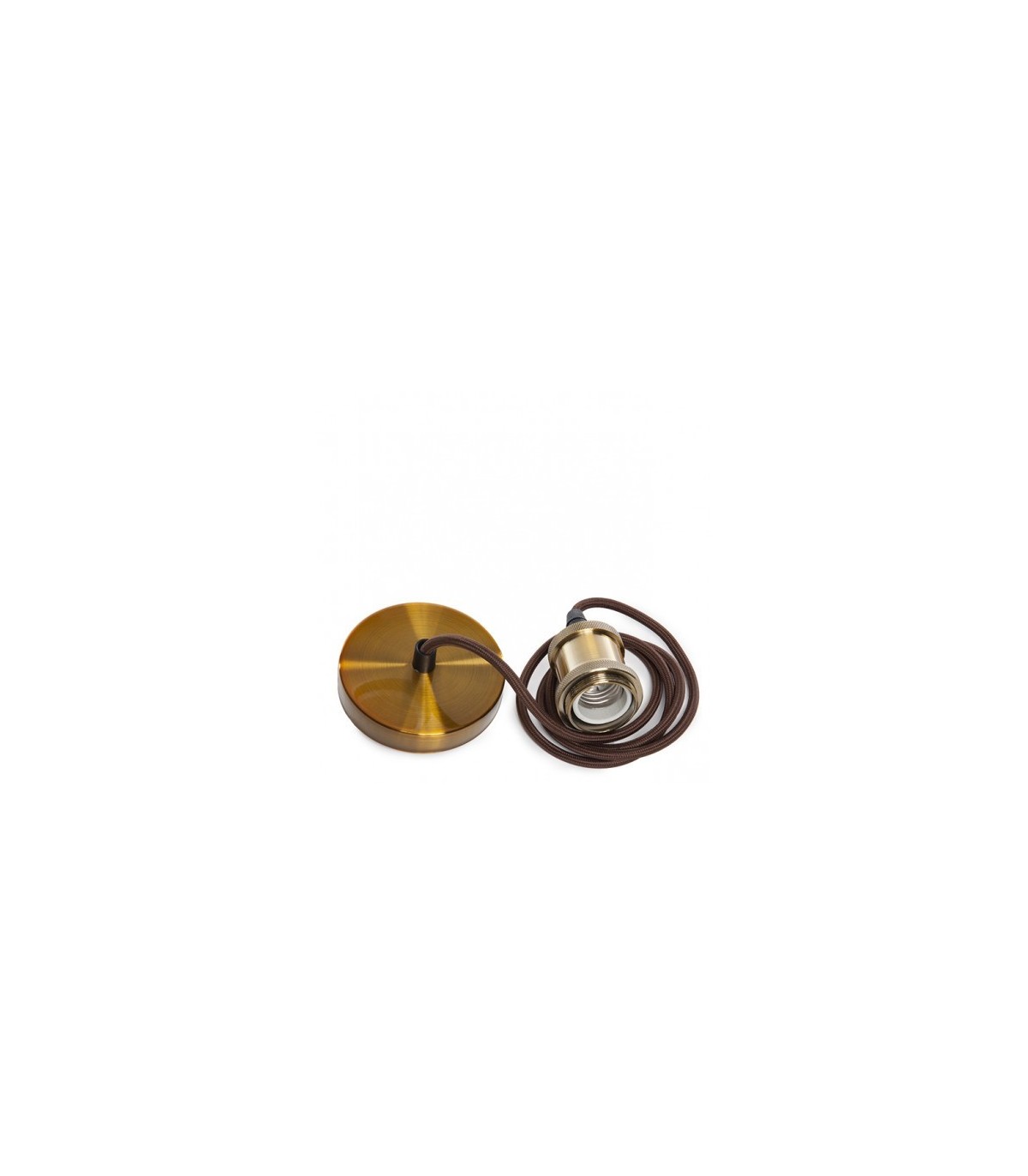 Pendel E27 con Cable Marrón 1.5M 3 x 0