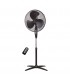 Ventilador de Pie con Mando Khela 45W 43cm Negro