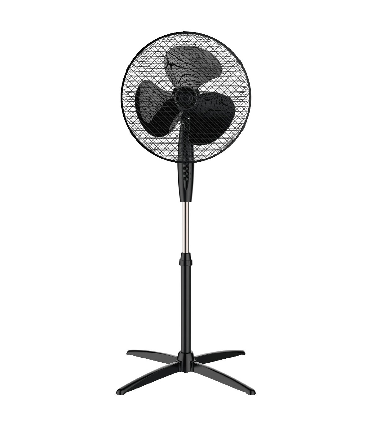 Ventilador de Pie Nametil 45W 43cm Negro