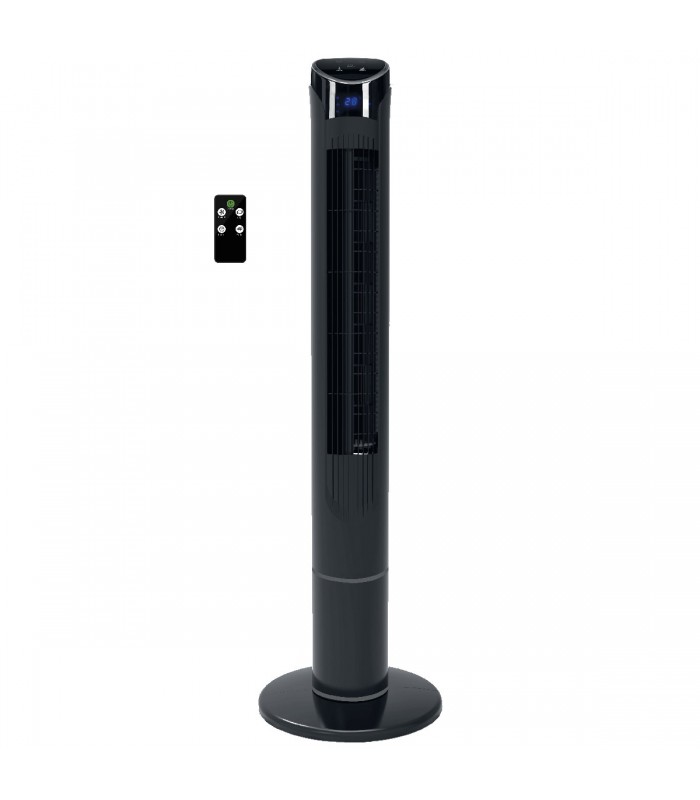 Ventilador de Torre con Mando Kodima 45W Negro