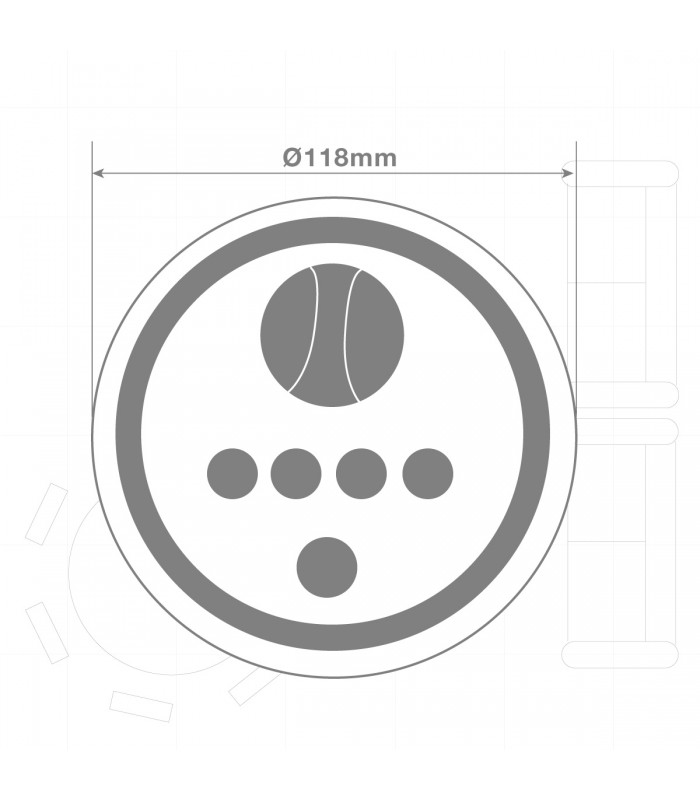 Ventilador de Torre Pagoli 45W Blanco