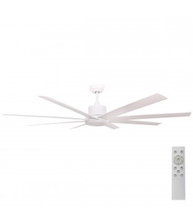 Ventilador De Techo Diongo Blanco DC Sin Luz 8 Aspas 165D