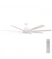 Ventilador De Techo Diongo Blanco DC Sin Luz 8 Aspas 165D
