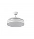 Ventilador Esparta XS DC 59W 6980Lm 3 Aspas Blanco CCT