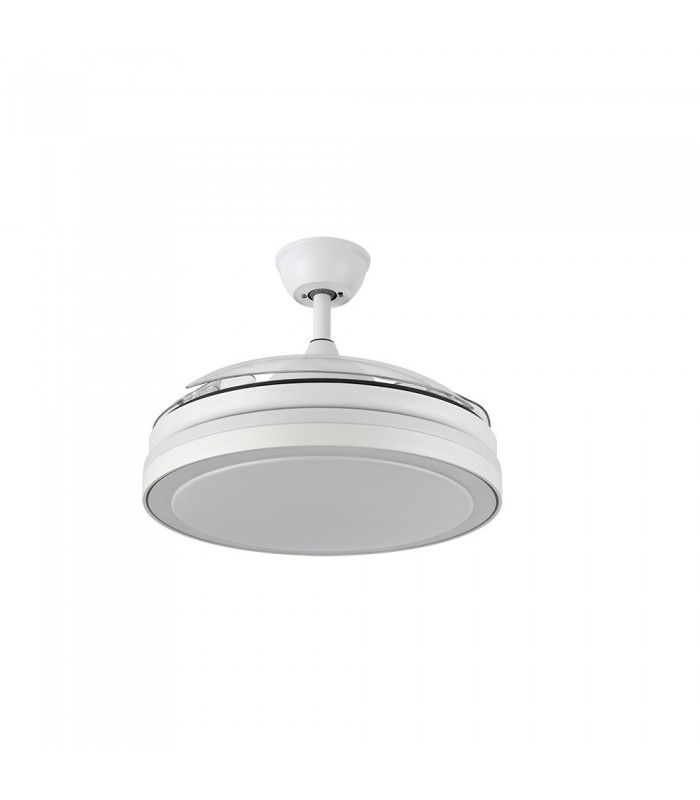 Ventilador Esparta XS DC 59W 6980Lm 3 Aspas Blanco CCT