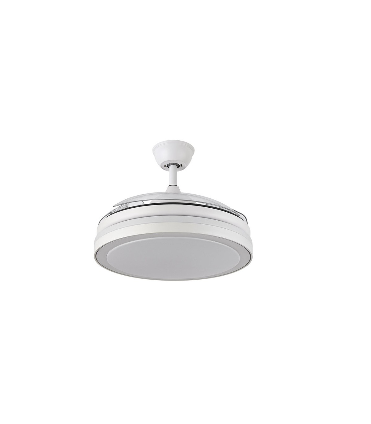 Ventilador Esparta XS DC 59W 6980Lm 3 Aspas Blanco CCT